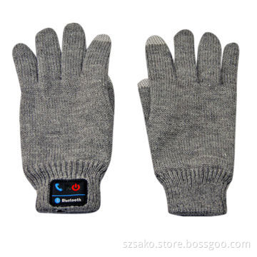New Christmas Gift V3.0 Bluetooth Winter Knitted Glove, Handsfree Call,Wireless Bluetooth Connective